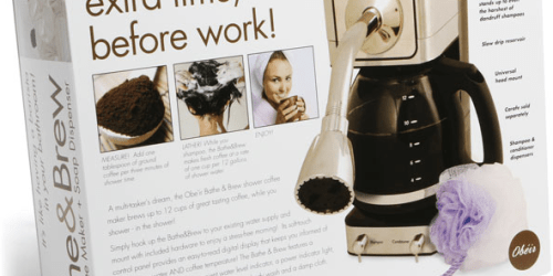 *HOT* Bathe & Brew Shower Coffee Maker AND Soap Dispenser Only $99.99 + FREE Shipping