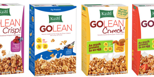 Target Cartwheel: 50% Off Kashi GoLean Cereal Offer Valid Thru April 6th = As Low As $1.25 Per Box