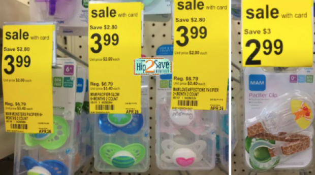 MAM Pacifiers - Walgreens Hip2Save