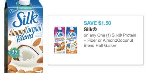 New & High Value $1.50/1 Silk Protein + Fiber or Almond Coconut Blend Coupon