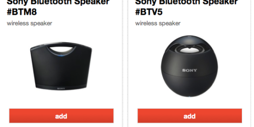 New Target Cartwheels: 50% Off Sony Bluetooth Speaker Offers, 20% Off Yoplait Go-Gurt + More