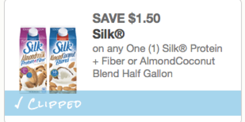 Another One Reset —> High Value $1.50/1 Silk Protein + Fiber or Almond Coconut Blend Coupon