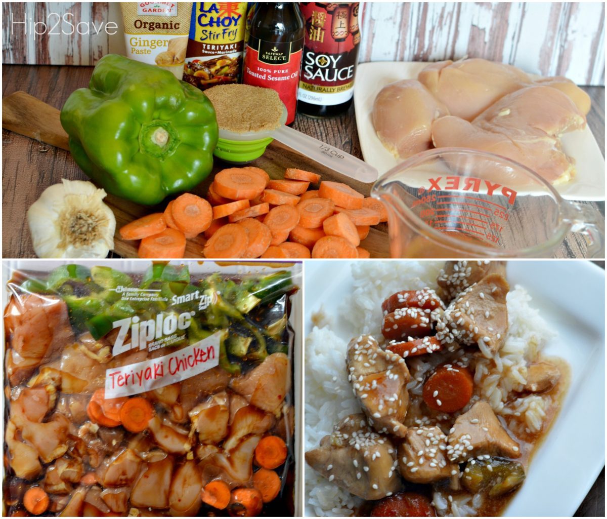 Teriyaki Chicken Freezer Bag Meal Hip2Save.com