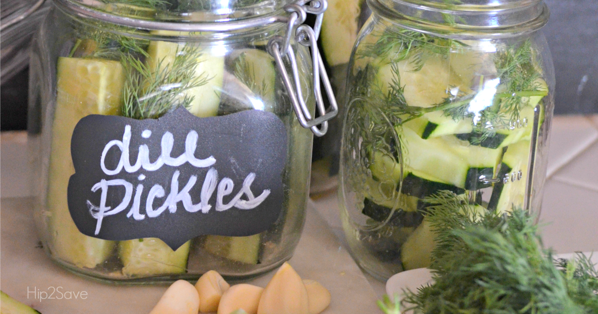 Easy Dill Pickles