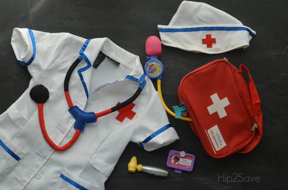 Pretend Dr. Kit with First Aid Bag Hip2Save