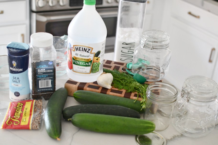 supplies for making pickles