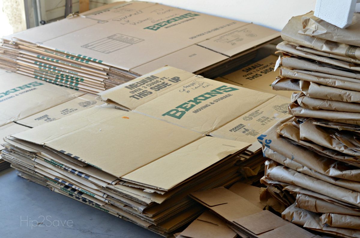 Buy and sell your moving boxes on Craigslist
