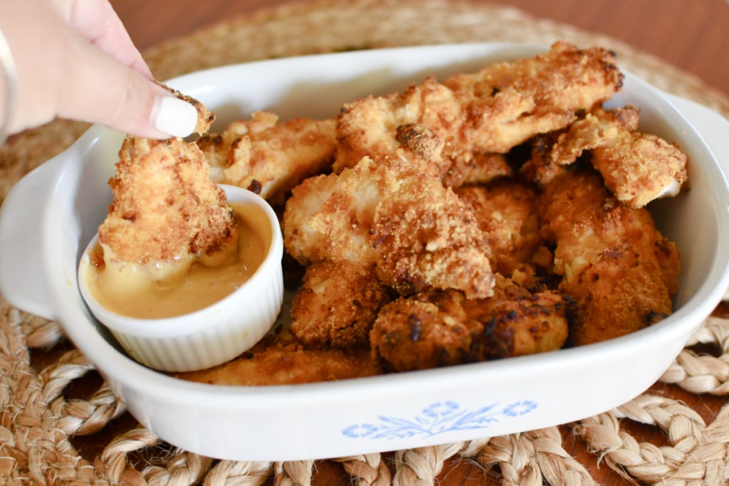 dipping honey mustard chicken tenders