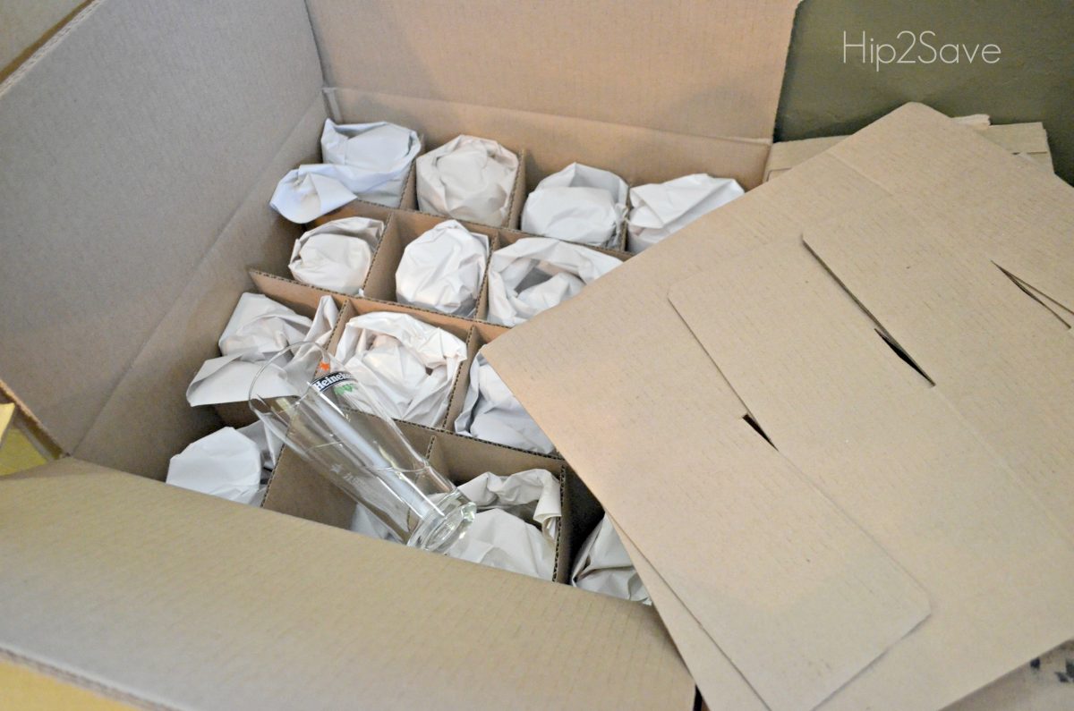 Dish pack partitions for glasses Hip2Save