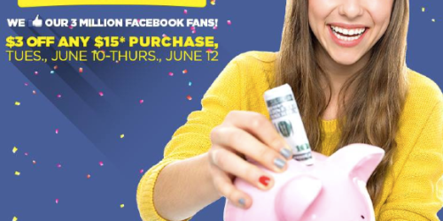 Dollar General: $3 Off ANY $15 Purchase Coupon (In-Store & Online)