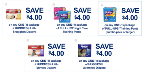 *HOT* $4/1 Huggies Diapers & Pull-Ups Coupons