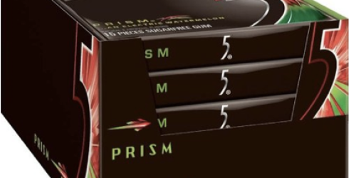 Amazon: Wrigley’s 5 Gum (Watermelon Flavor) 15-Piece Packs Only $0.53 Each Shipped