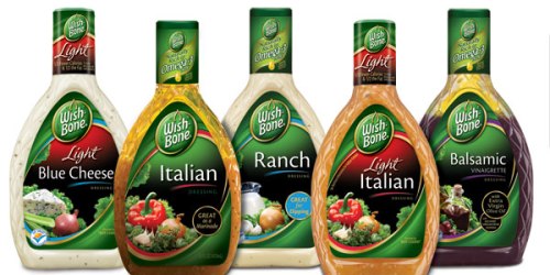 New $1/1 Wish-Bone Dressing Coupon = Inexpensive Dressing at Walmart & Target + More