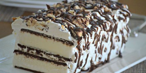 Super Easy Ice Cream Sandwich Cake Recipe