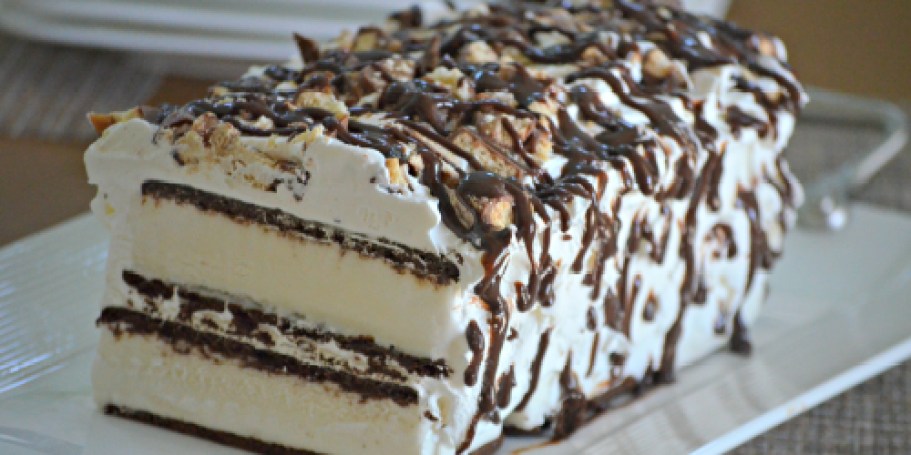 Make This Easy Ice Cream Sandwich Cake in Under 10 Minutes!