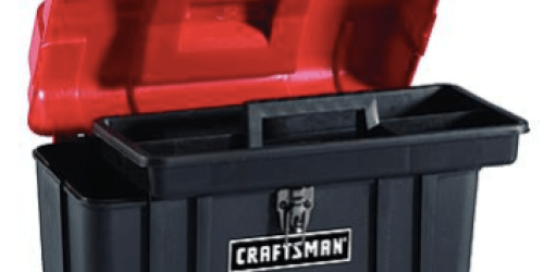 Kmart.com: Highly Rated Craftsman 17-Inch Hand Tool Box Only $6.79 + FREE In-Store Pickup