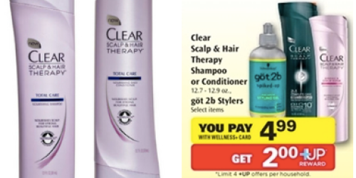 Rite Aid: Better than FREE Clear Shampoo or Conditioner Starting 7/13 (Print Coupon Now)