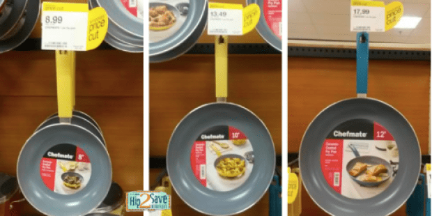 Target Cartwheel: 40% Off Chefmate Color Cookware Offer = Fry Pans as Low as $5.39 (Ends Today!) + More