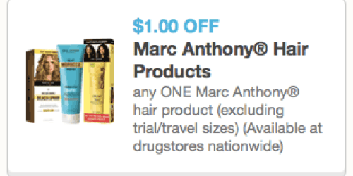 Walgreens: Marc Anthony Hair Care Only $3.40 Each