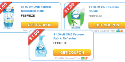 $3 in NEW Febreze Coupons…