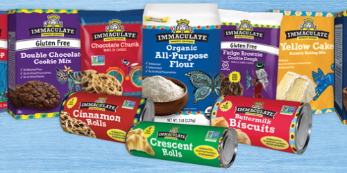 High Value $1/1 Immaculate Baking Product Coupon = Baking Dough Possibly Only 57¢ at Target
