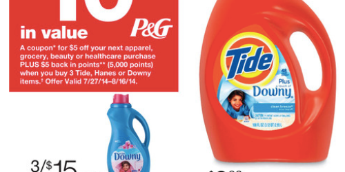 Kmart: Awesome Deals on Tide Laundry Detergent & Downy Fabric Softener (Starts Today!)