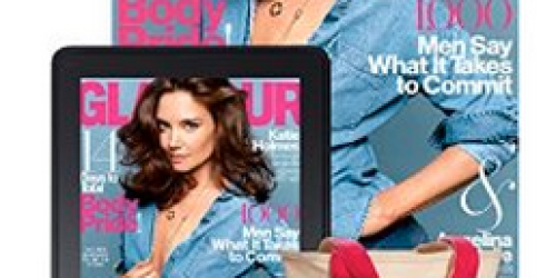 Amazon: Glamour Magazine Digital and Print Subscription AND Summer Tote Only $6 (Today Only)