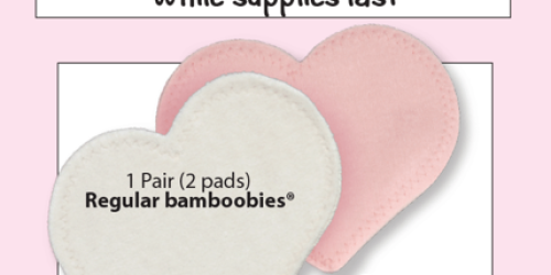 Bamboobies.com: FREE Pair of Regular Nursing Pads (Just Pay $2.95 Shipping!)