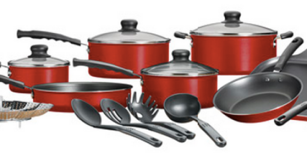 Walmart.com: Mainstays 18-Piece Nonstick Cookware Set Only $19.94 (Regularly $39.97)