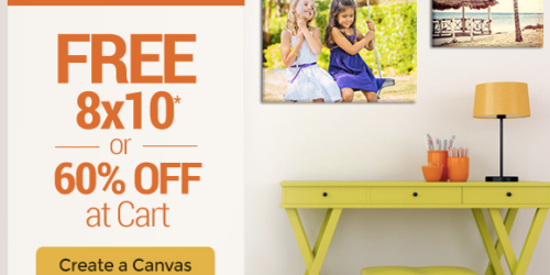 Canvas People: FREE 8×10 Photo Canvas (Just Pay Shipping)