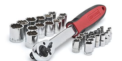 Sears: Craftsman 30-Piece Socket Wrench Set Only $9.98 (Reg. $39.99!)