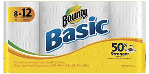 Staples.com: *HOT* Bounty Basic Giant Roll Paper Towels Only $0.70 Each Shipped + Much More