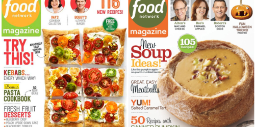 Food Network Magazine 7-Issue Subscription Only $9.99 Shipped (Includes Recipes, Tips, & More!)