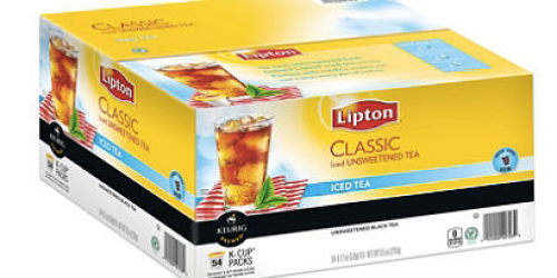 Sam’s Club: Lipton Unsweetened Tea K-Cups 54-Count Boxes Only $14.91 (Just $0.28 Each!)