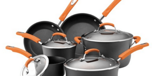 Amazon: Rachael Ray 10-Piece Cookware Set Only $99.99 Shipped – Regularly $255 (Today Only)