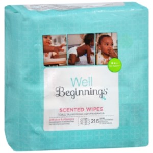 well beginnings wipes