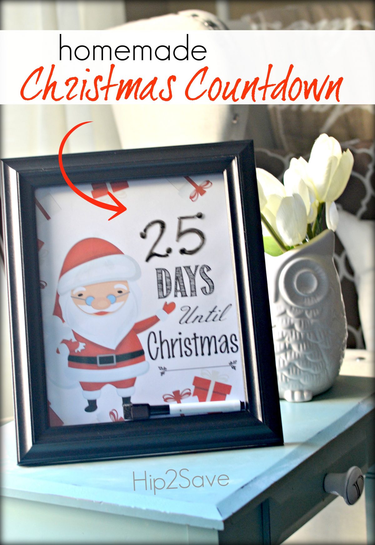 homemade countdown printable