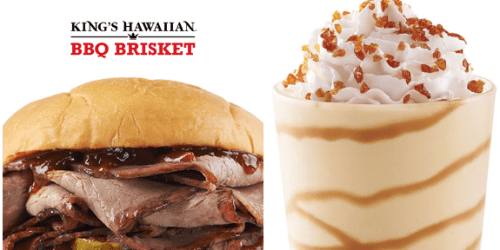 Arby’s: FREE Crème Brulee Shake with Purchase of King’s Hawaiian BBQ Brisket Sandwich