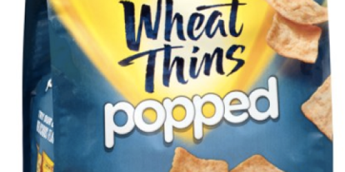 Amazon Warehouse Deal: 9 Wheat Thins Popped Chips 4.5-oz Bags Only $1.16 Each Shipped