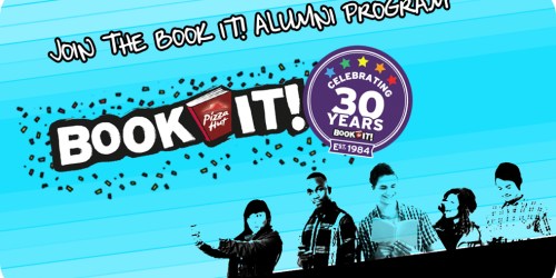 Pizza Hut: FREE One-Topping Personal Pan Pizza for BOOK IT! Alumni (Thru October 8th) – Working Now