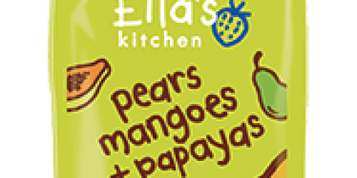 Free Ella’s Kitchen Pears Mangoes + Papayas Sample