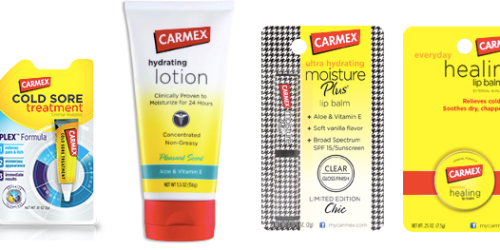 FOUR New Carmex Product Coupons
