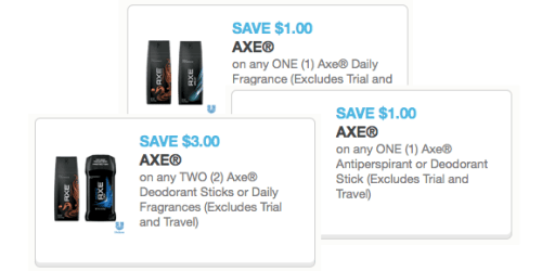 3 New Axe Printable Coupons = Nice Deal at Target This Week & Rite Aid Next Week (Starting 10/12)