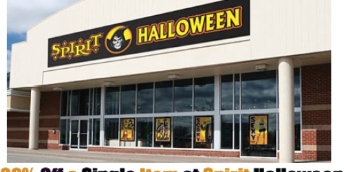 Spirit Halloween: Rare 20% Off 1 Item Coupon (Reset!)
