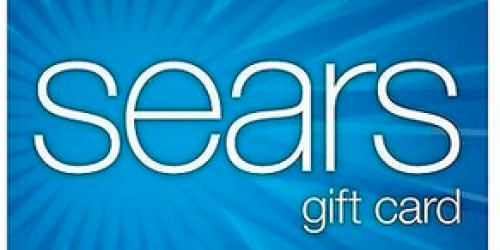 $100 Sears Gift Card Only $90 Shipped (Redeemable at Sears & Kmart)