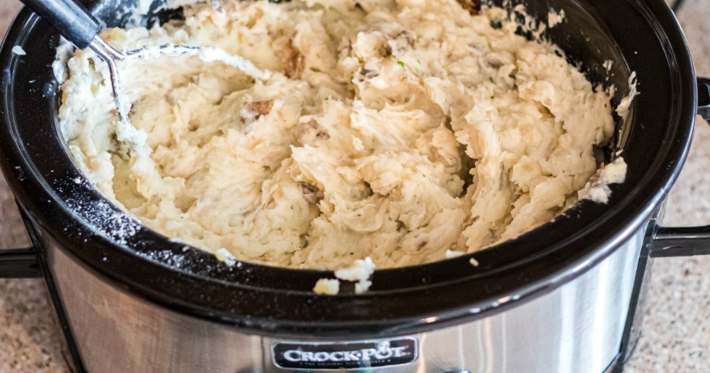 Crockpot ranch mashed potatoes 