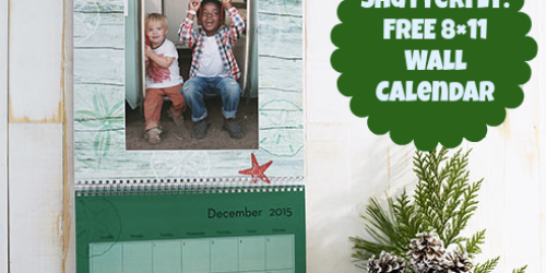 Shutterfly: FREE Custom 8×11 Wall Calendar ($24.99 Value) – Just Pay Shipping