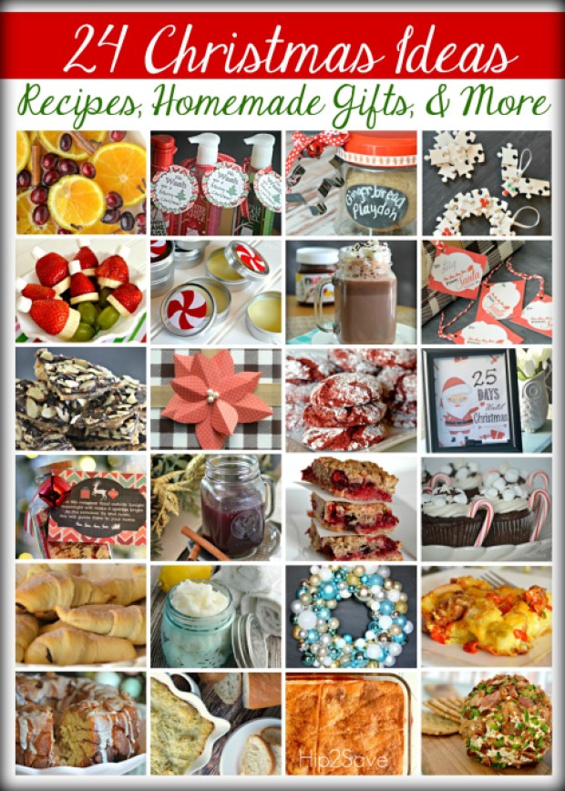 24 Christmas Ideas Recipes, Homemade Gifts, & More Hip2Save
