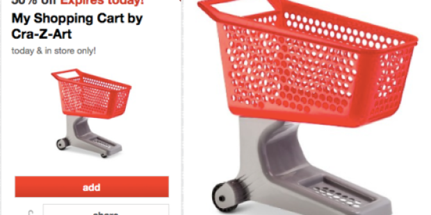 Target Cartwheel: 50% off My Shopping Cart by Cra-Z-Art (Today Only) = Only $4.99