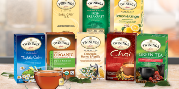 3 FREE Twinings of London Tea Bag Samples